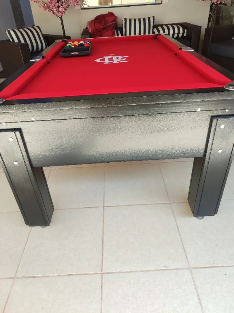 Sinuca personalizada clube de regatas flamengo  - Foto 2