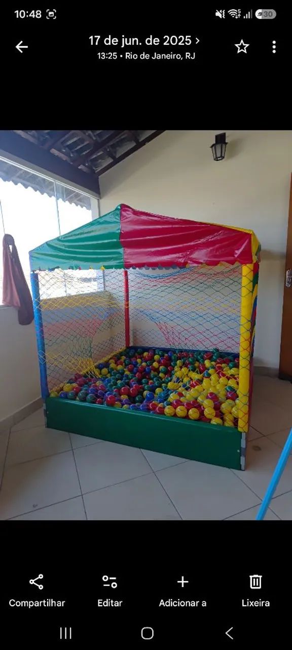 Piscina de bolinhas infantil  - Foto 2