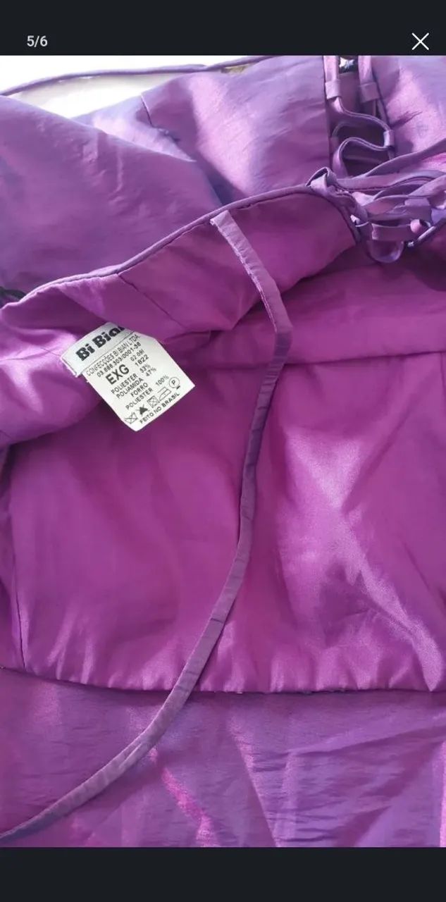 Vestido  plus size Exg  longo de festa - Foto 3