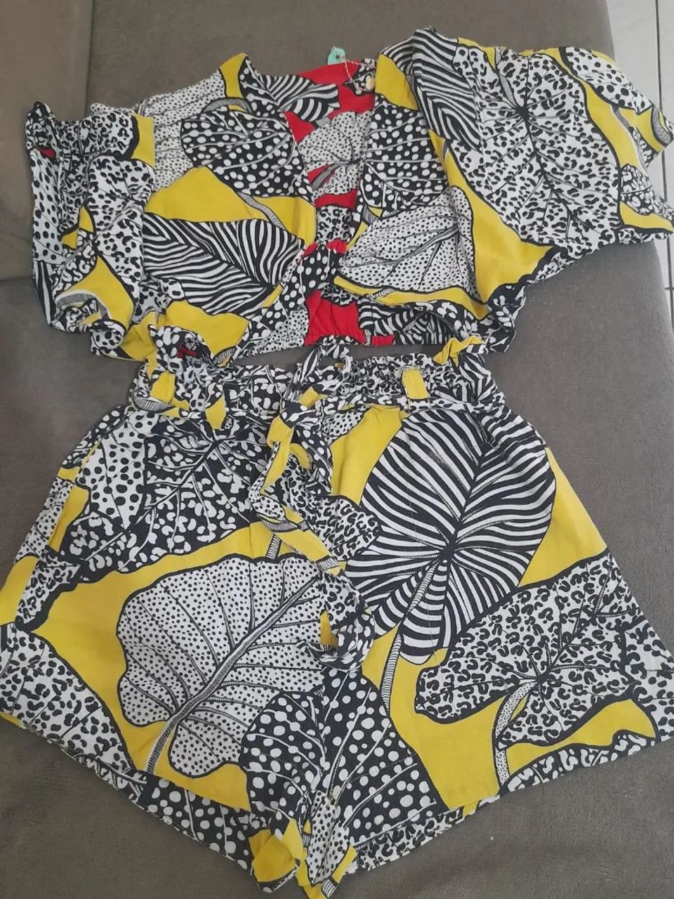 Short e blusa farm - Foto 2
