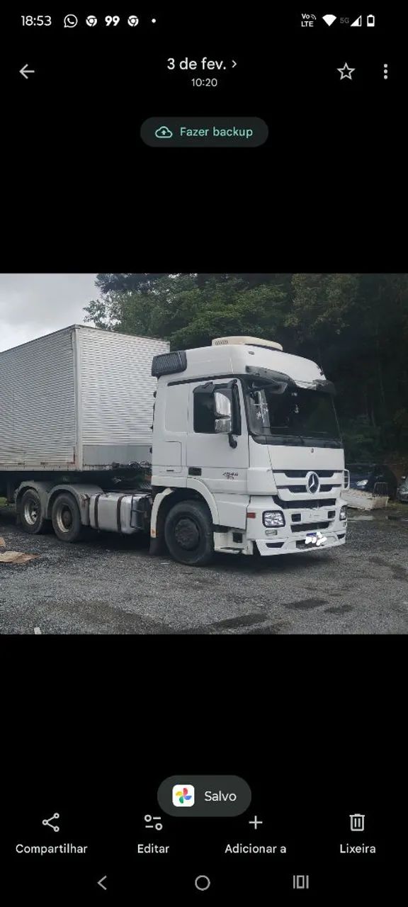 MB Actros 2546 6x2 ano 2012 - Foto 3
