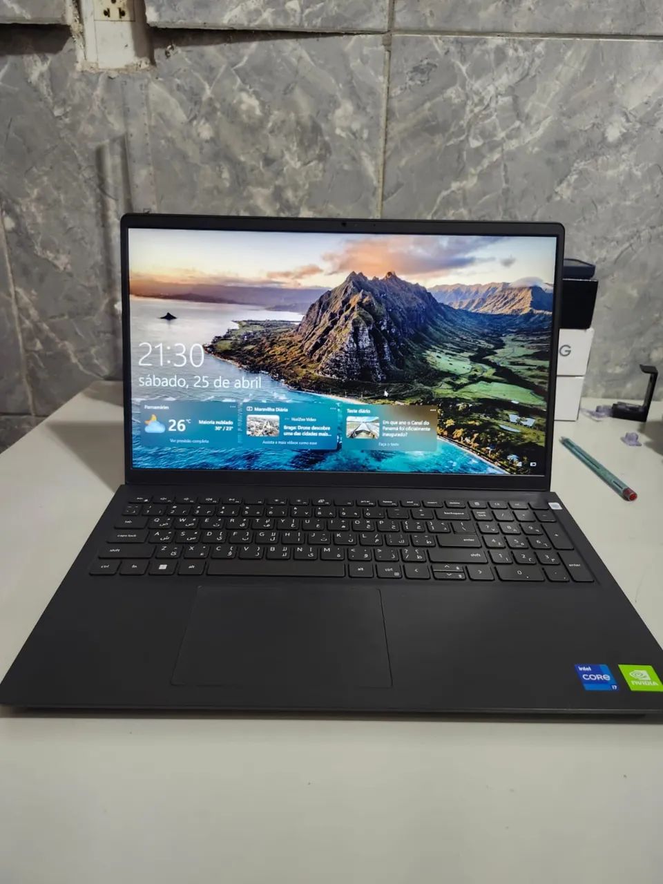 Notebook Dell i7 12ª Geração + Placa Dedicada MX550, SSD 512gb
