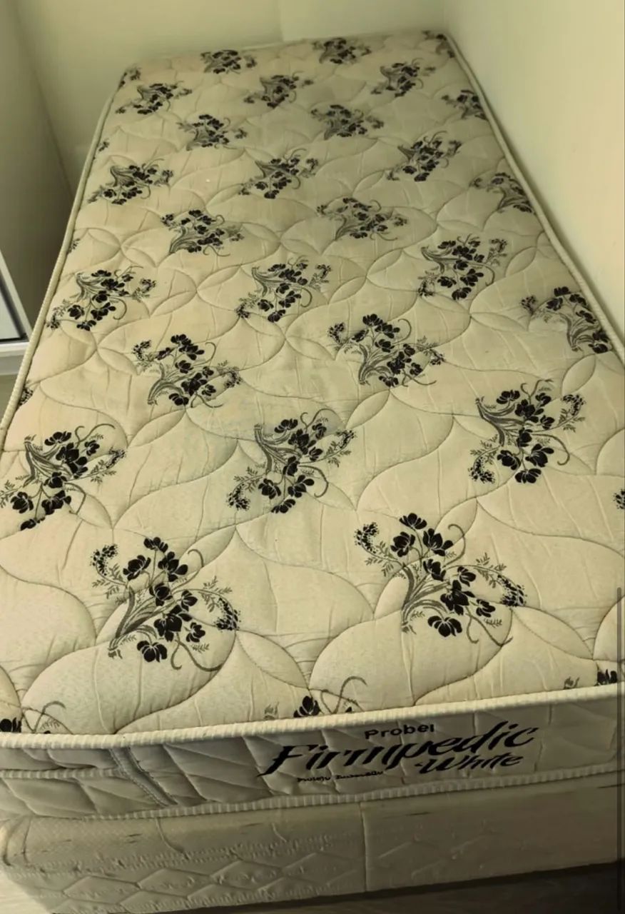 Cama box de solteiro com colchão Probel - Foto 5