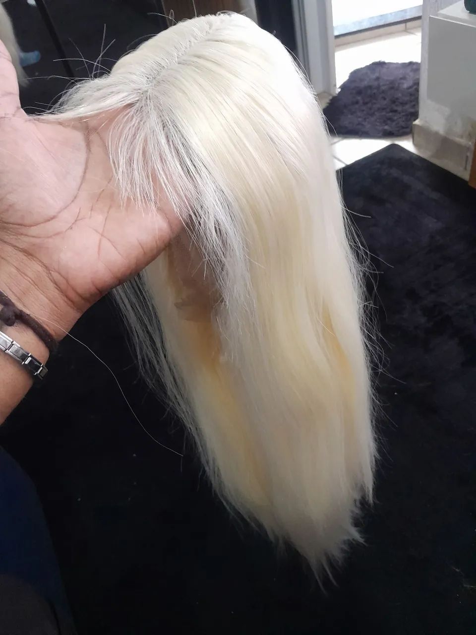 Peruca realista loira 613 - Foto 2
