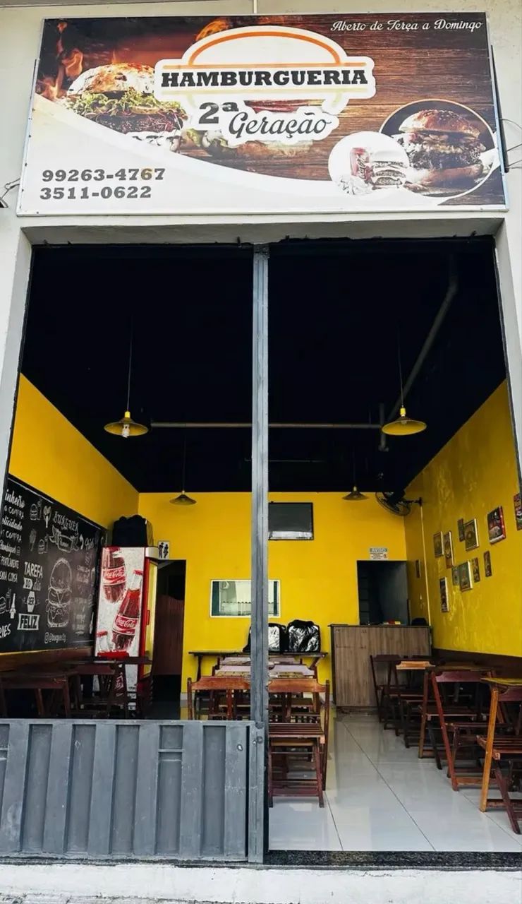 Passo o ponto hamburgueria 