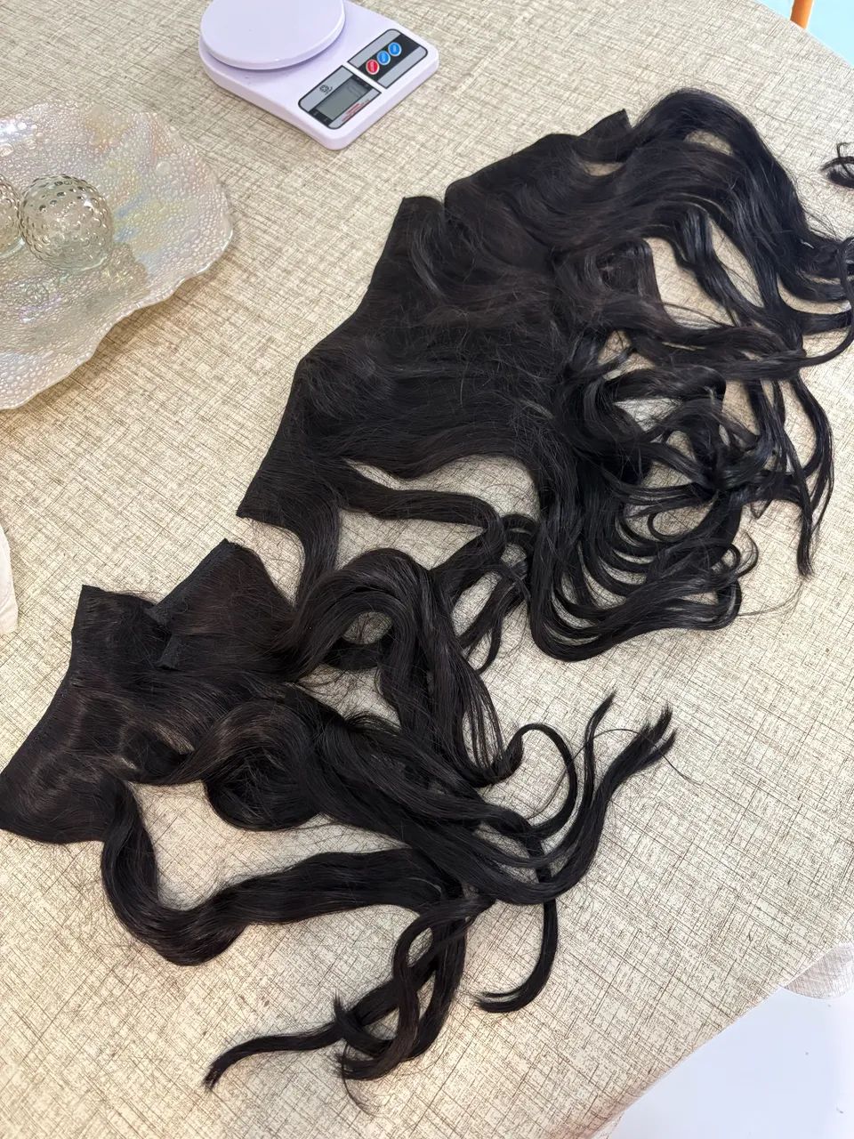 Cabelo humano aproximadamente 40cm - Foto 2
