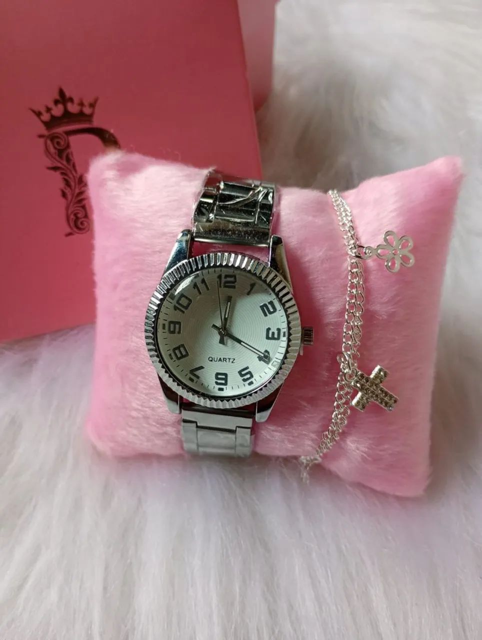 Relógio com pulseira 