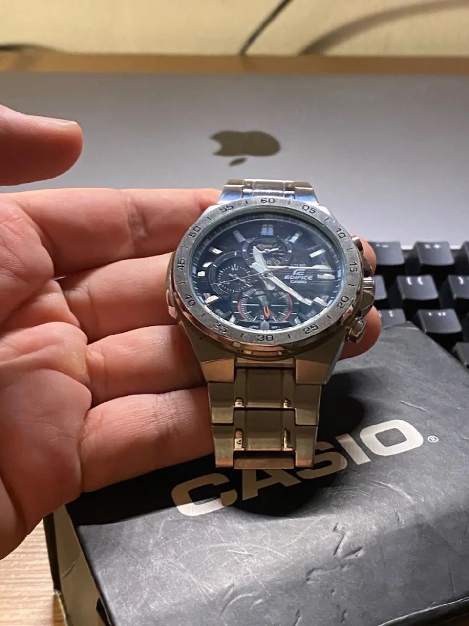 Relogio Casio Edifice 10bar Chronograph - Foto 2