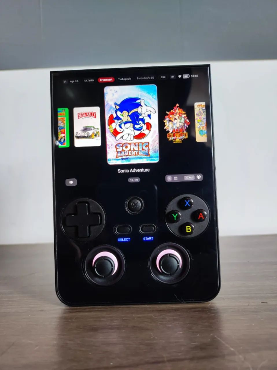 Console retrô portátil Anbernic RG477V - Completo (na Caixa) +