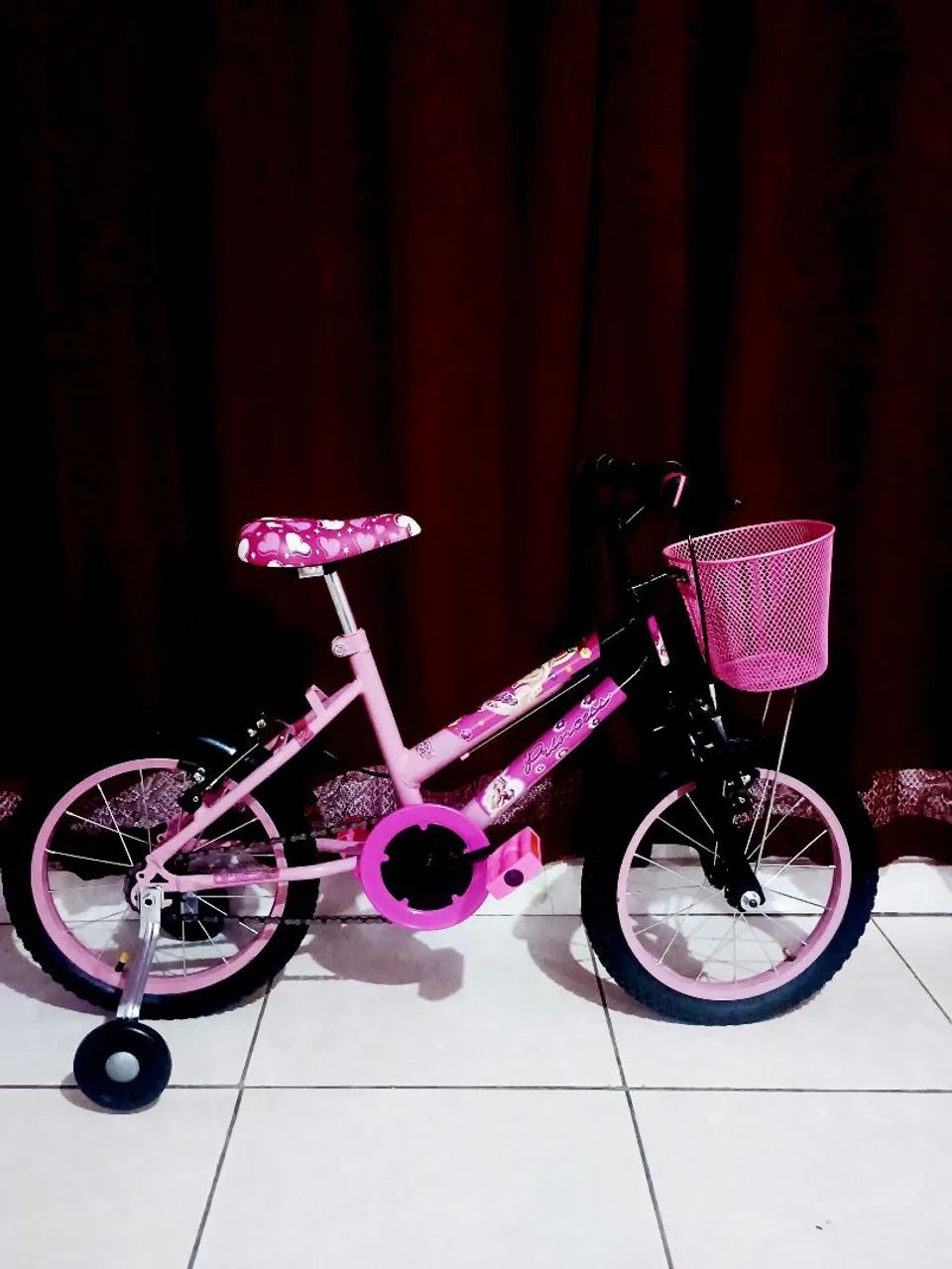 Bicicleta infantil aro 16 personalizada 