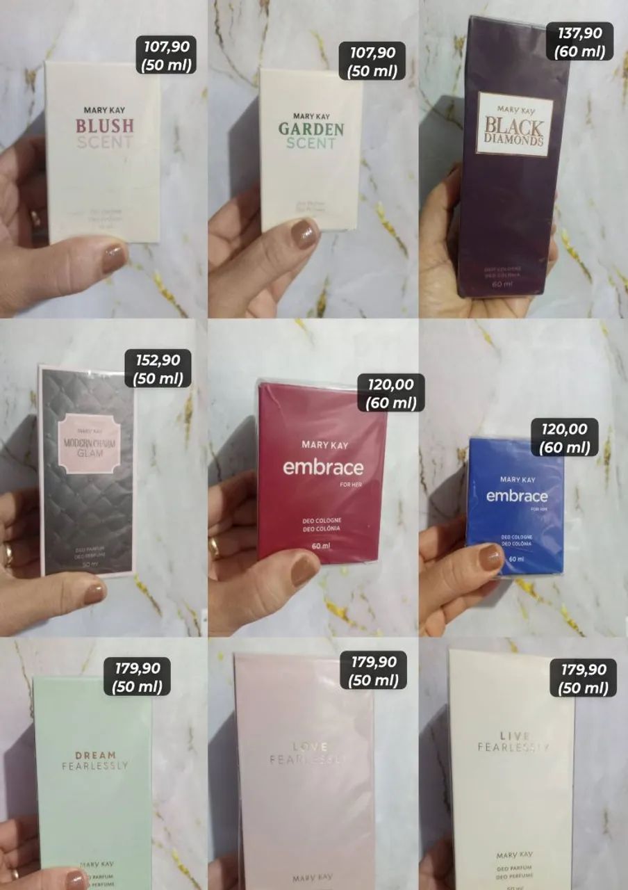 Vendo perfumes Mary Kay 
