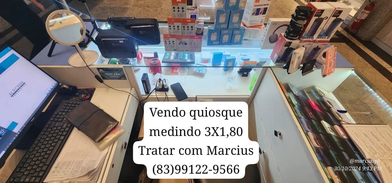 Vendo quiosque espositor pronto para qualquer negócio  - Foto 5