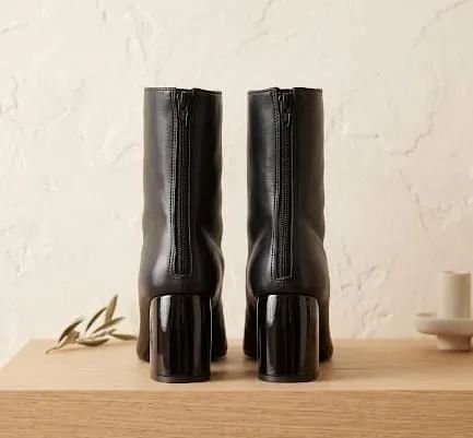 Bota feminina couro  - Foto 2
