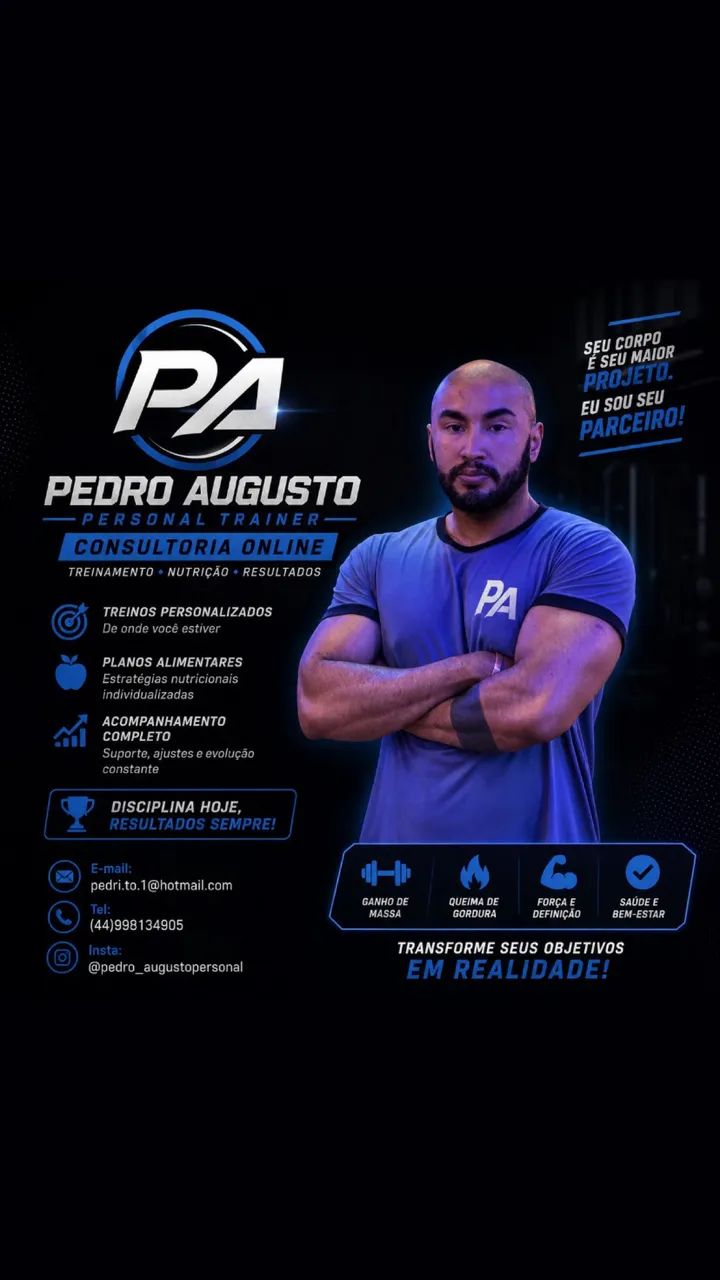 Atendimento presencial e on-line.