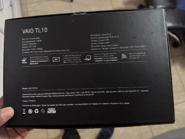 Tablet VAIO TL10 8GB 128GB Octa-Core, Tela 10.4 - Foto 3