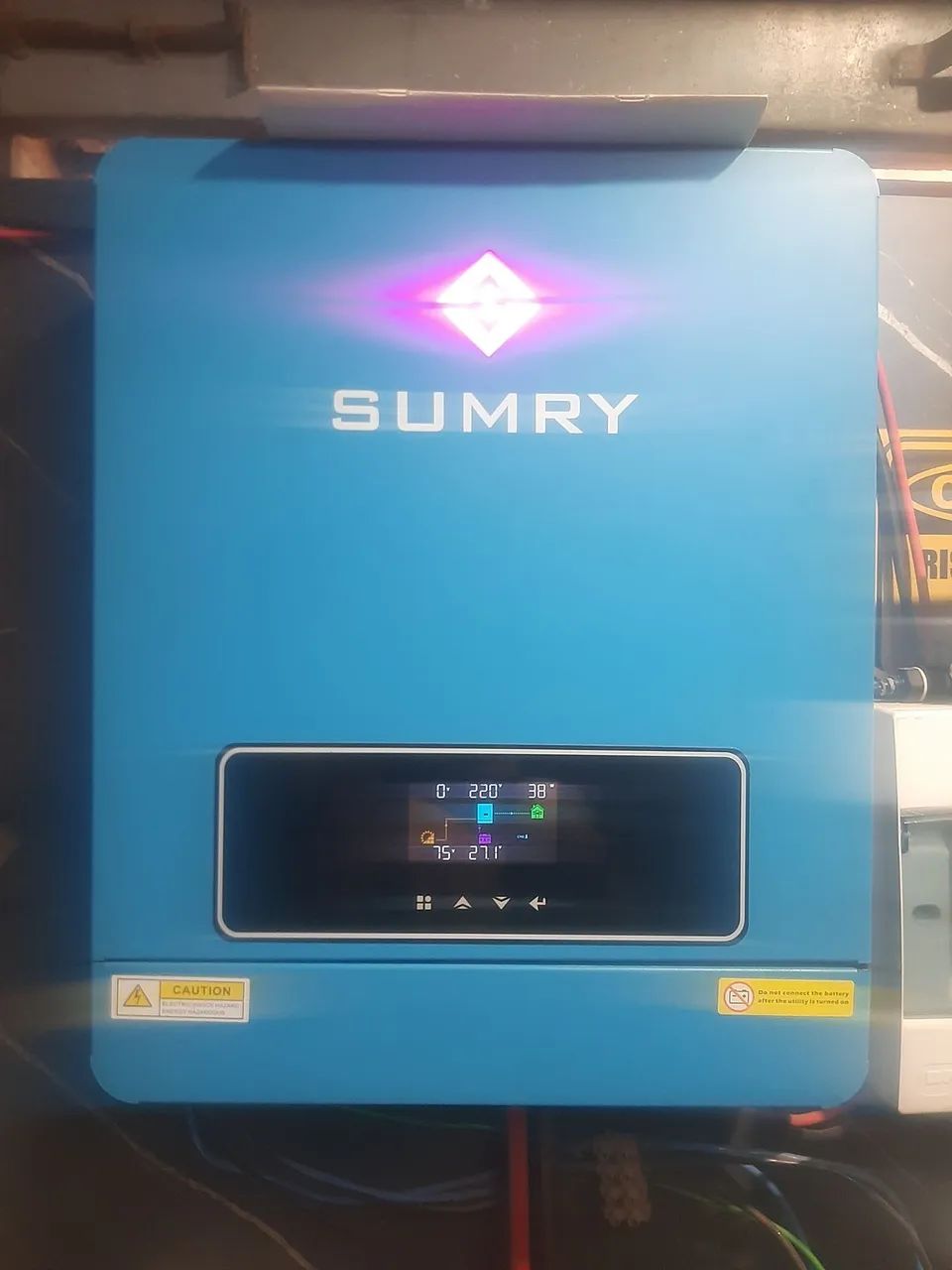 Inversor híbrido sumry 4200 watts 