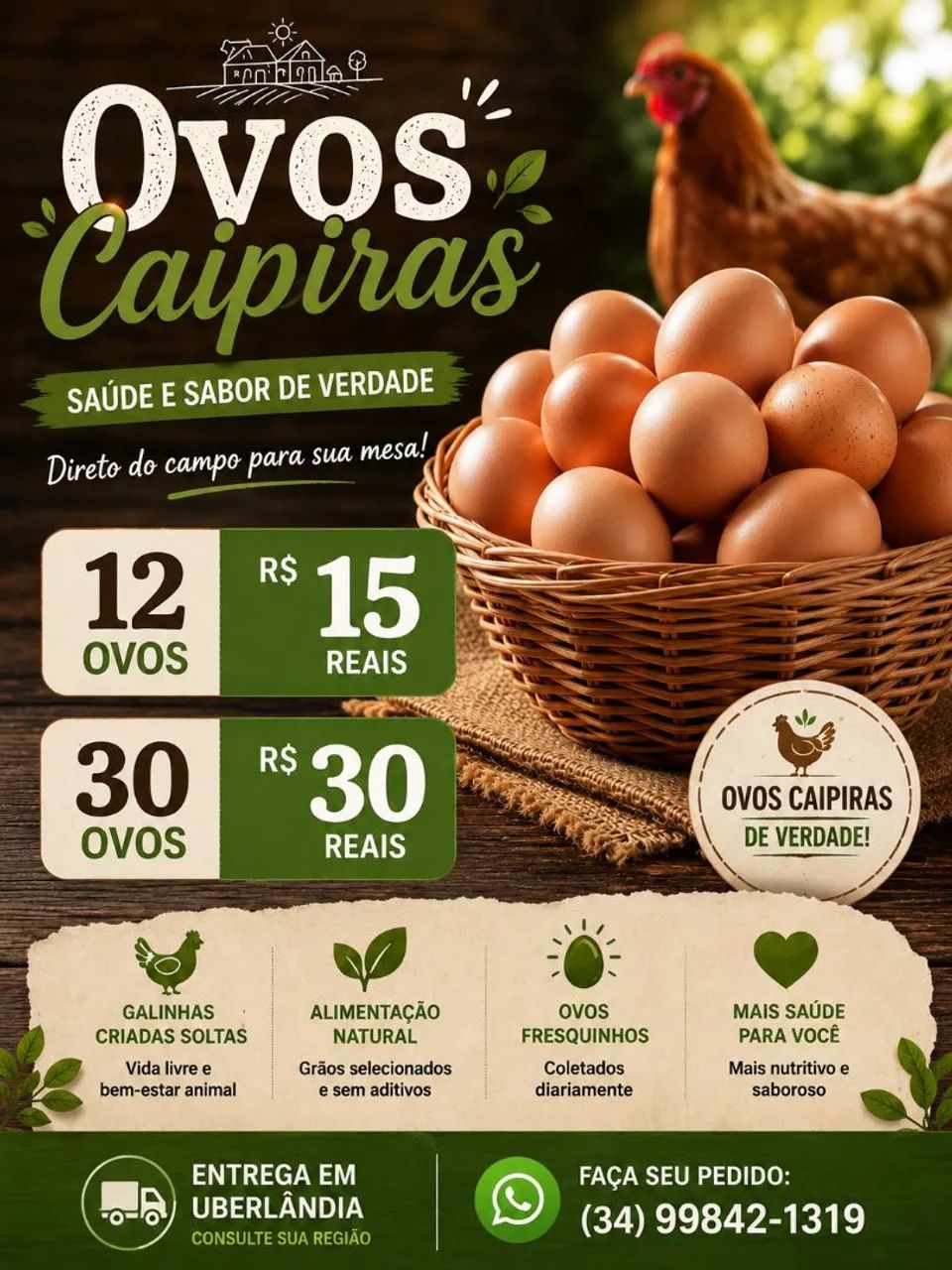 Ovos Caipira