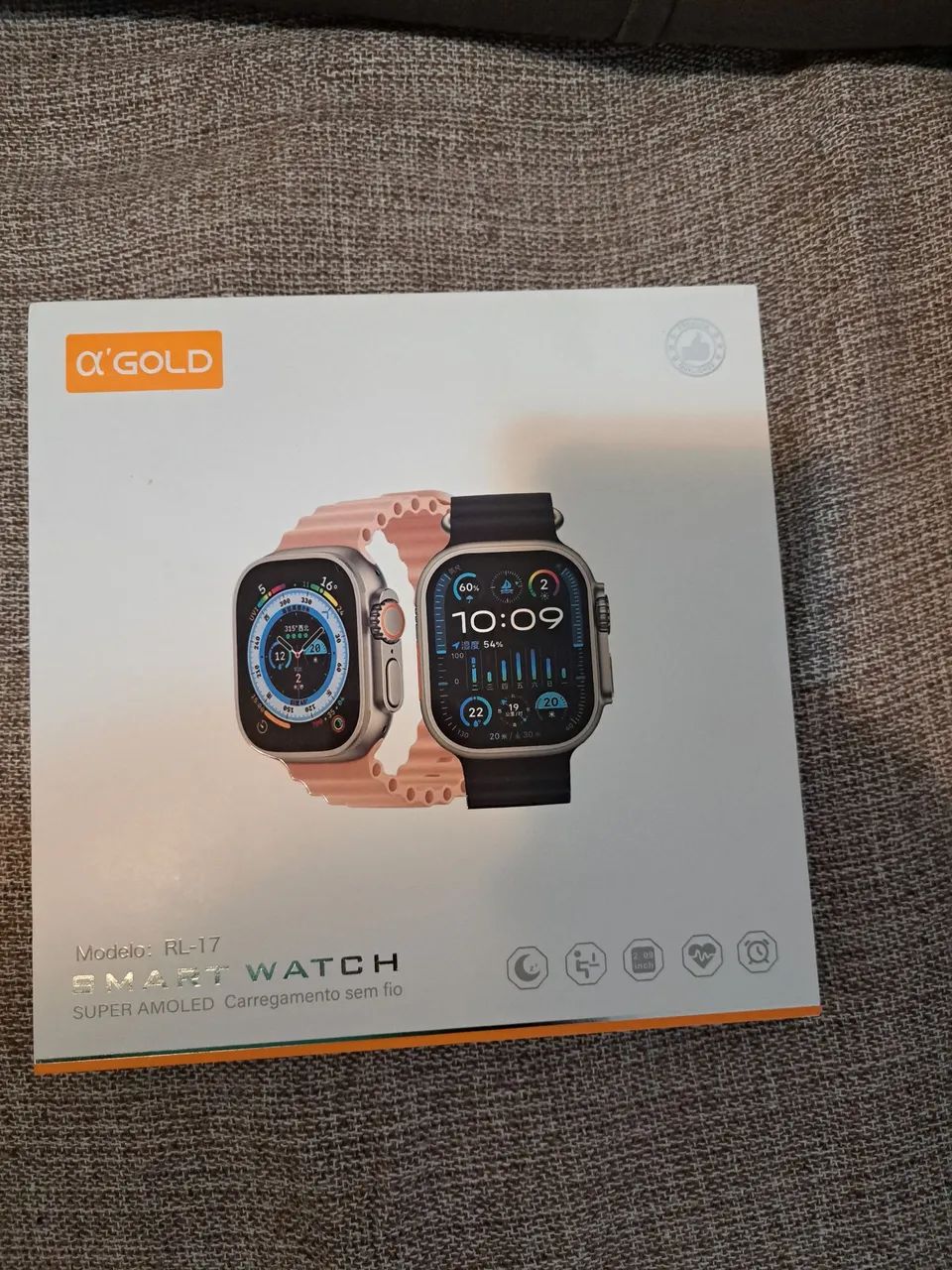 Itens eletrônicos , fone bluetooth, smartwatch, suporte 