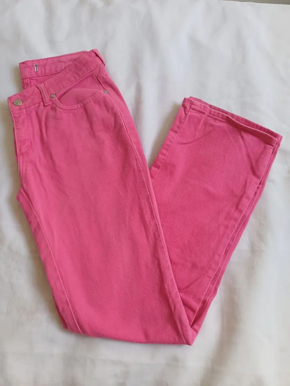 Calça Hering Jeans Rosa - Foto 2