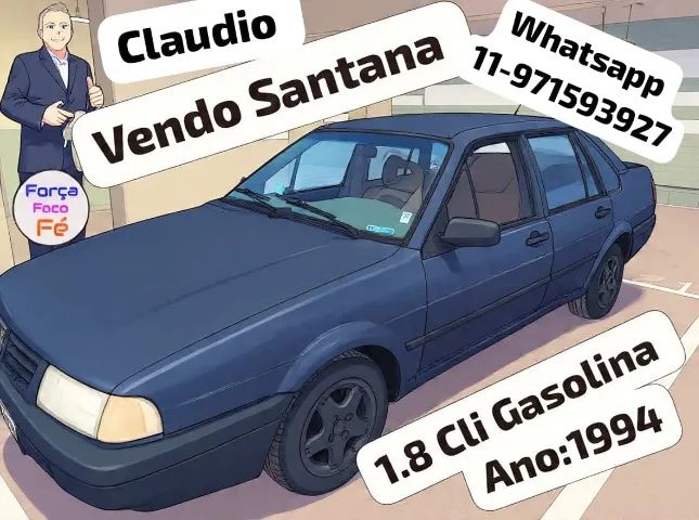 Volkswagen Santana CLI /CL /C 1.8/2.0 /SU 2.0 2p/4p 1994