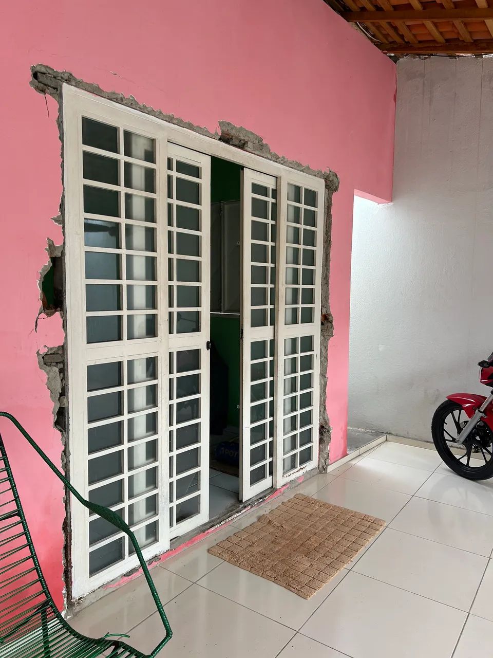 Porta de correr de ferro maciço 407687816598016002