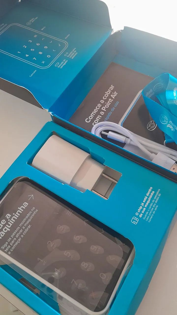 Máquina de cartão NOVA completa  - Foto 3