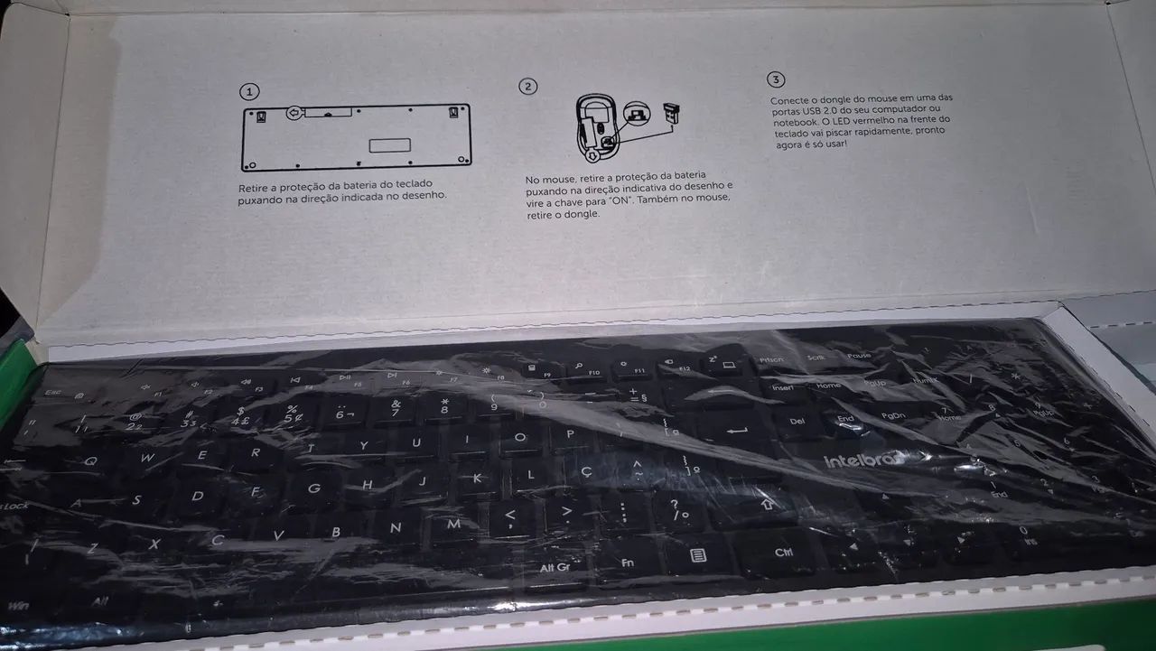 Kit Teclado e mouse Intelbras CSI50 - Foto 2