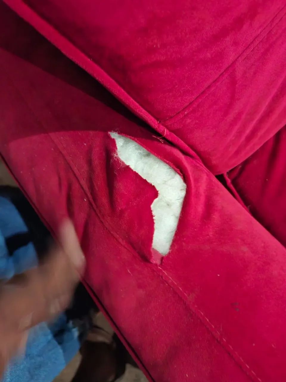 Sofá cama com um rasgado  - Foto 3