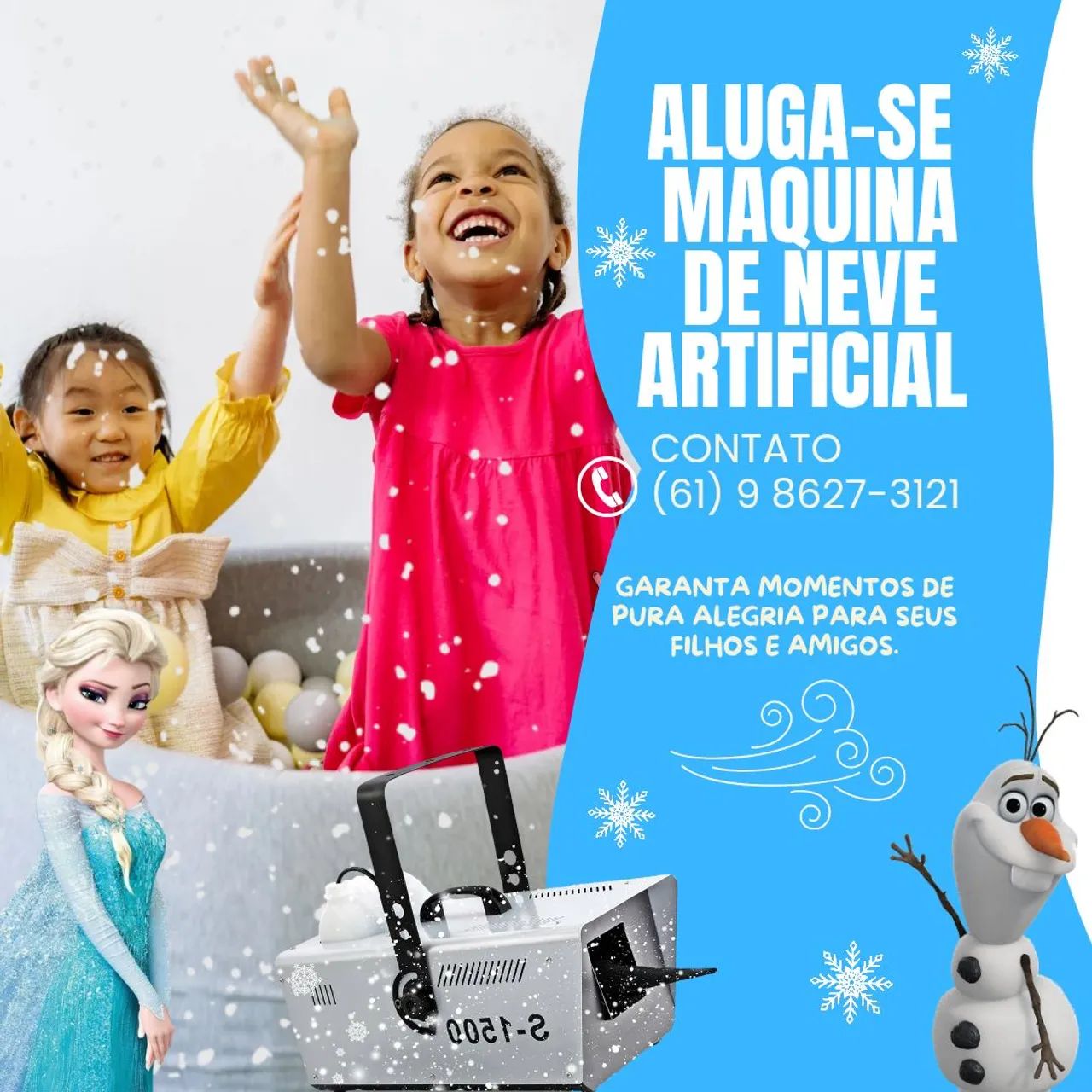 Locação de Máquina de Neve Artificial  - Foto 4