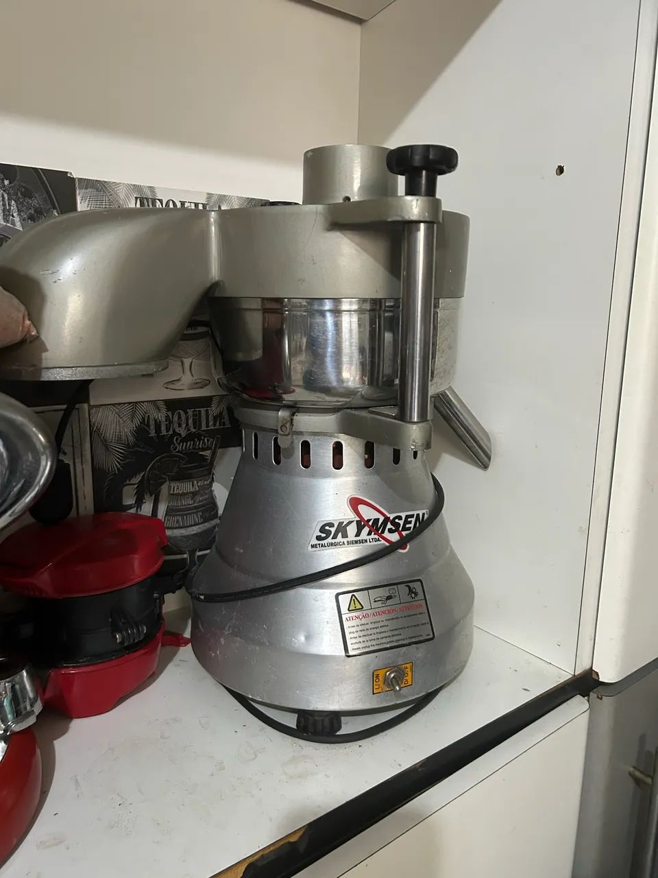 Extrator de suco industrial 