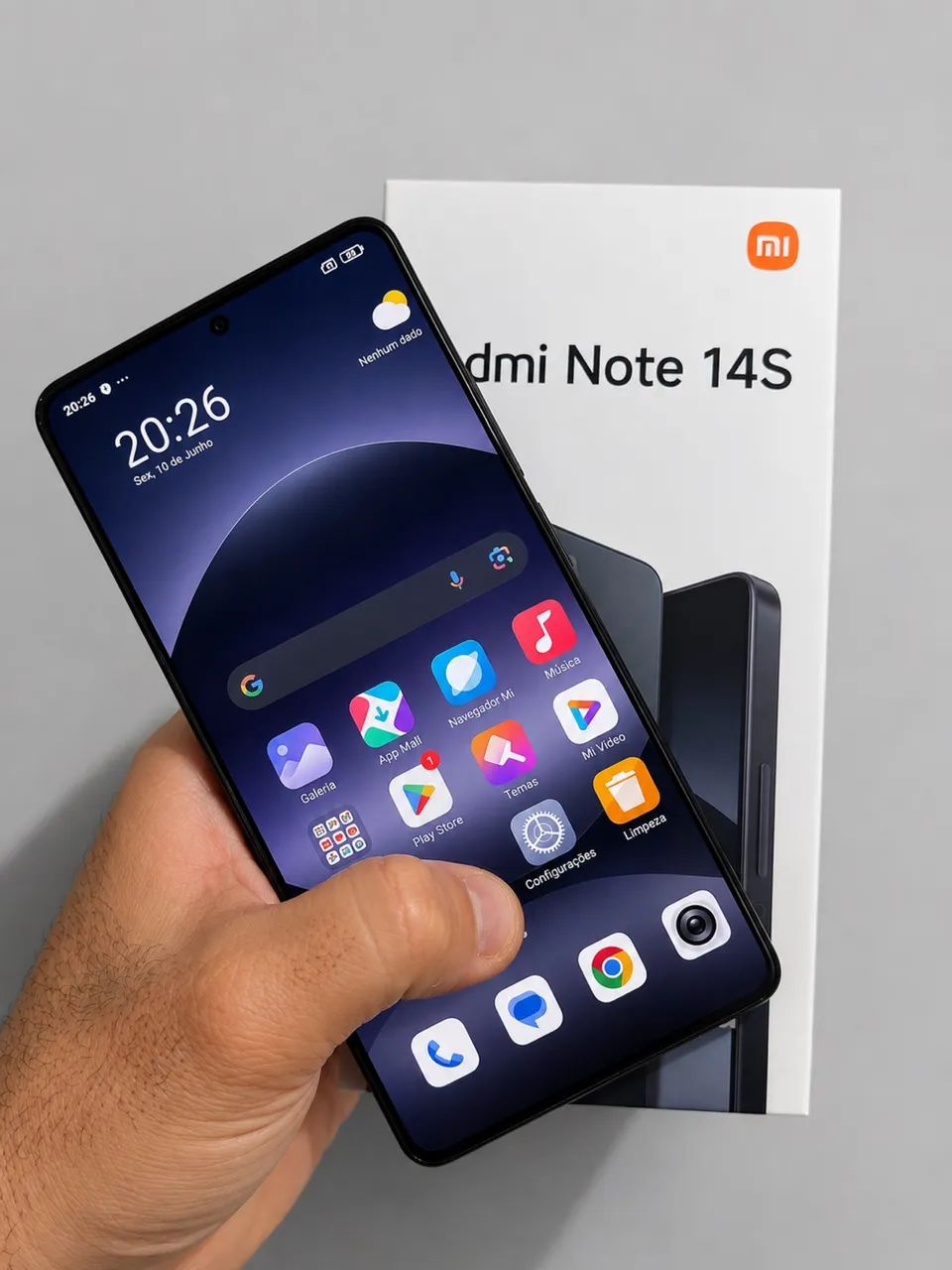 Celular Redmi note 14s 256gb todo original impecável 