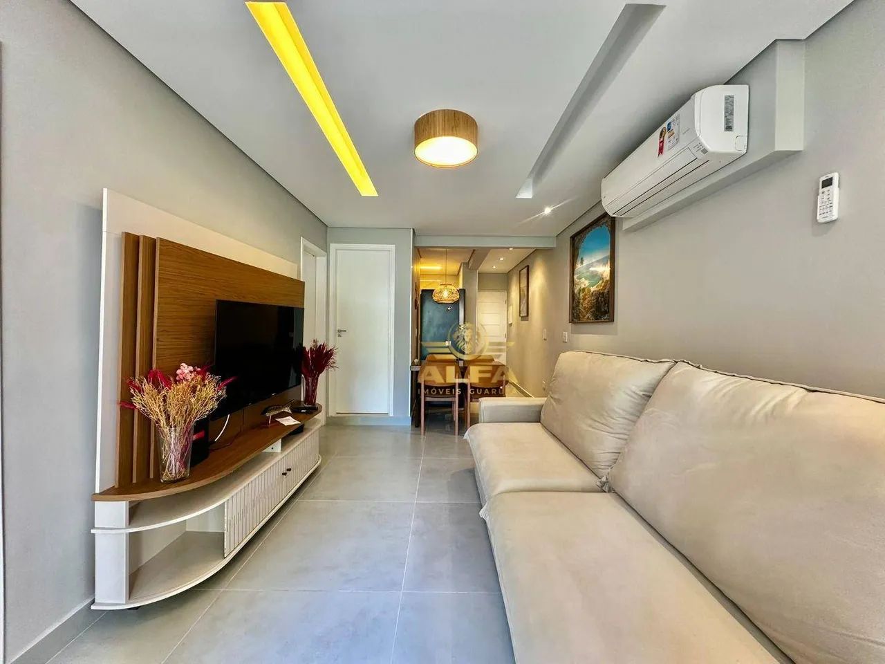 Apartamento à venda na praia das Pitangueiras | Alfa imóveis Guarujá. - Foto 5