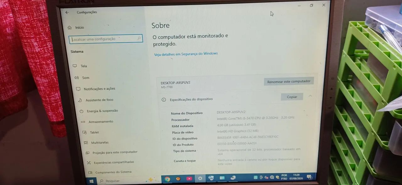 Computador i5   4gb ram 500gb hd window10 pro - Foto 4
