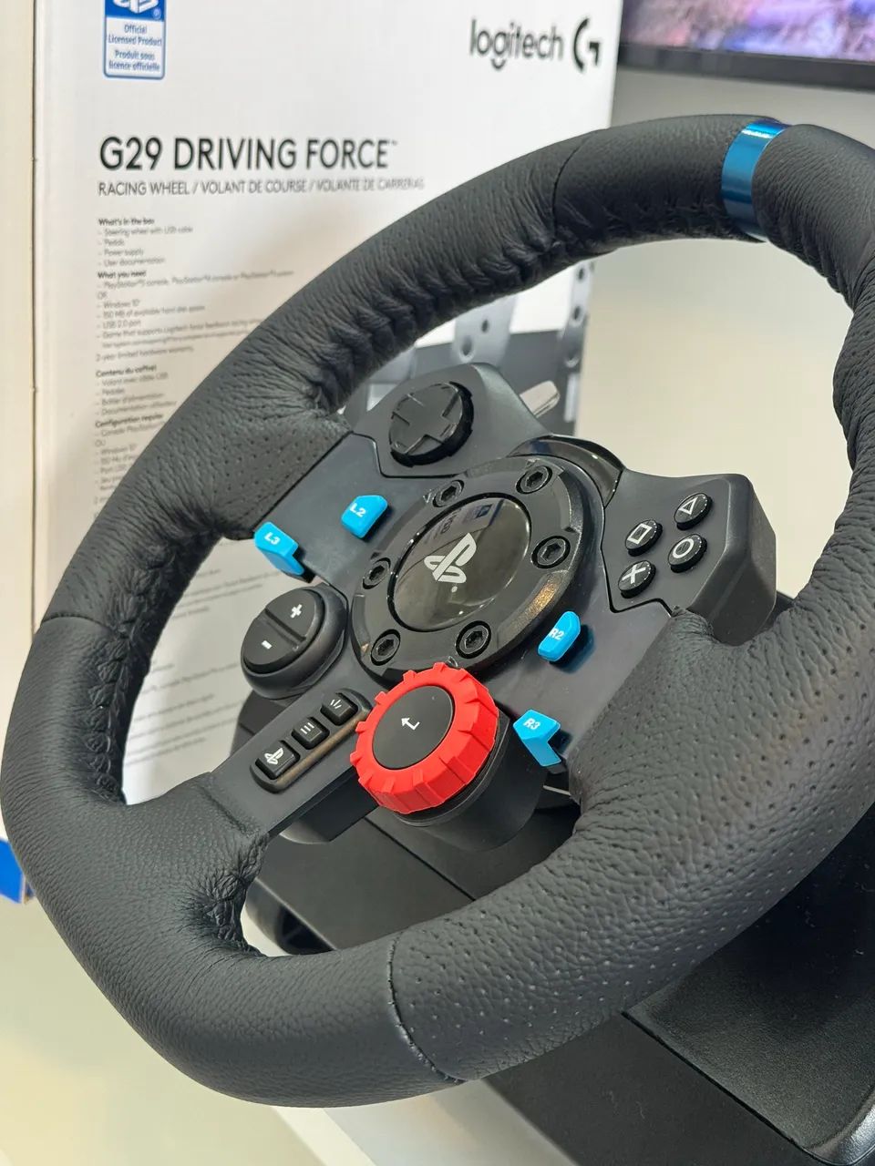 Volante Logitech G29 + Câmbio Logitech - Foto 5
