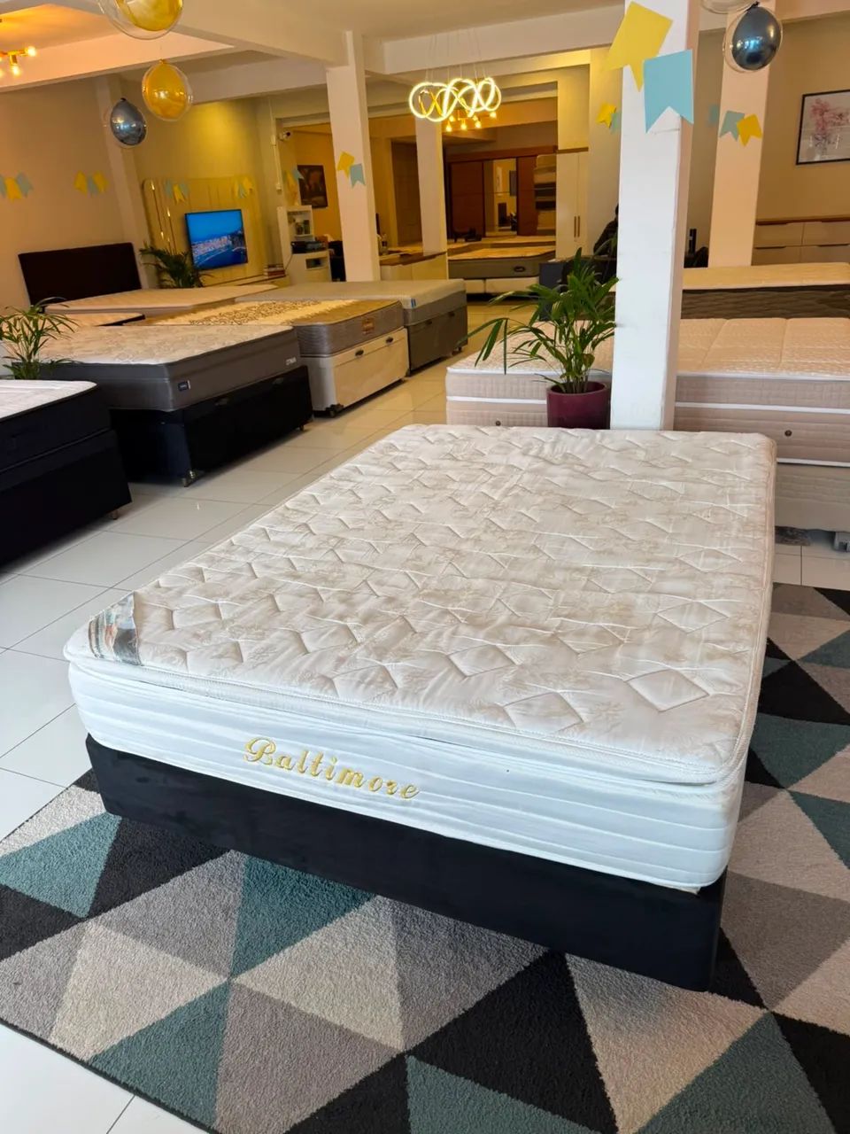 Cama box Casal HERVAL USADA TOP - ENTREGAMOS  - Foto 4