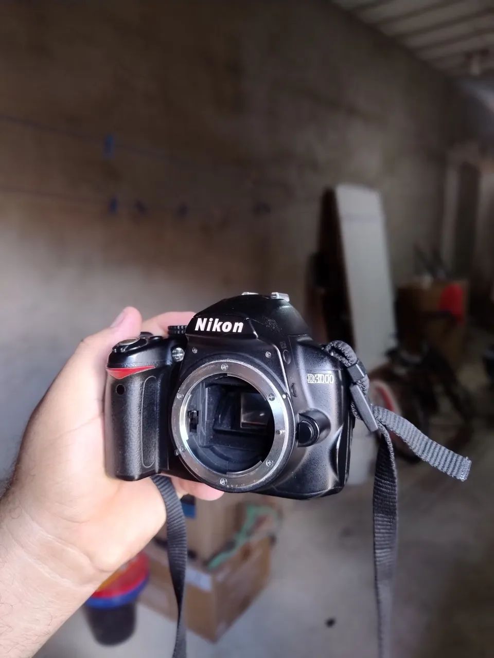 Nikon d3000, lente 18-55mm