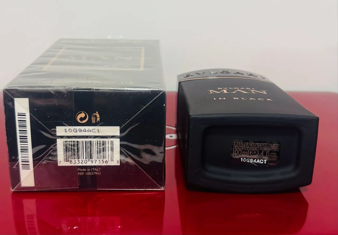PERFUME BVLGARI MAN IN BLACK 100ml - Foto 2