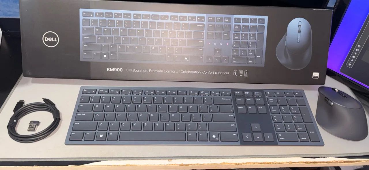 Teclado e Mouse Dell Premier KM900