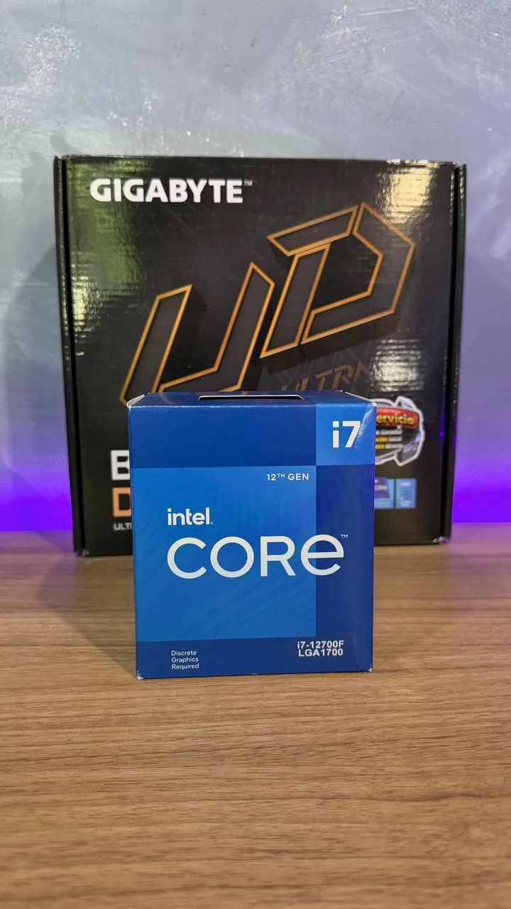Kit Intel Core i7-12700F + Placa-mãe B760M D3HP DDR5 - Foto 3