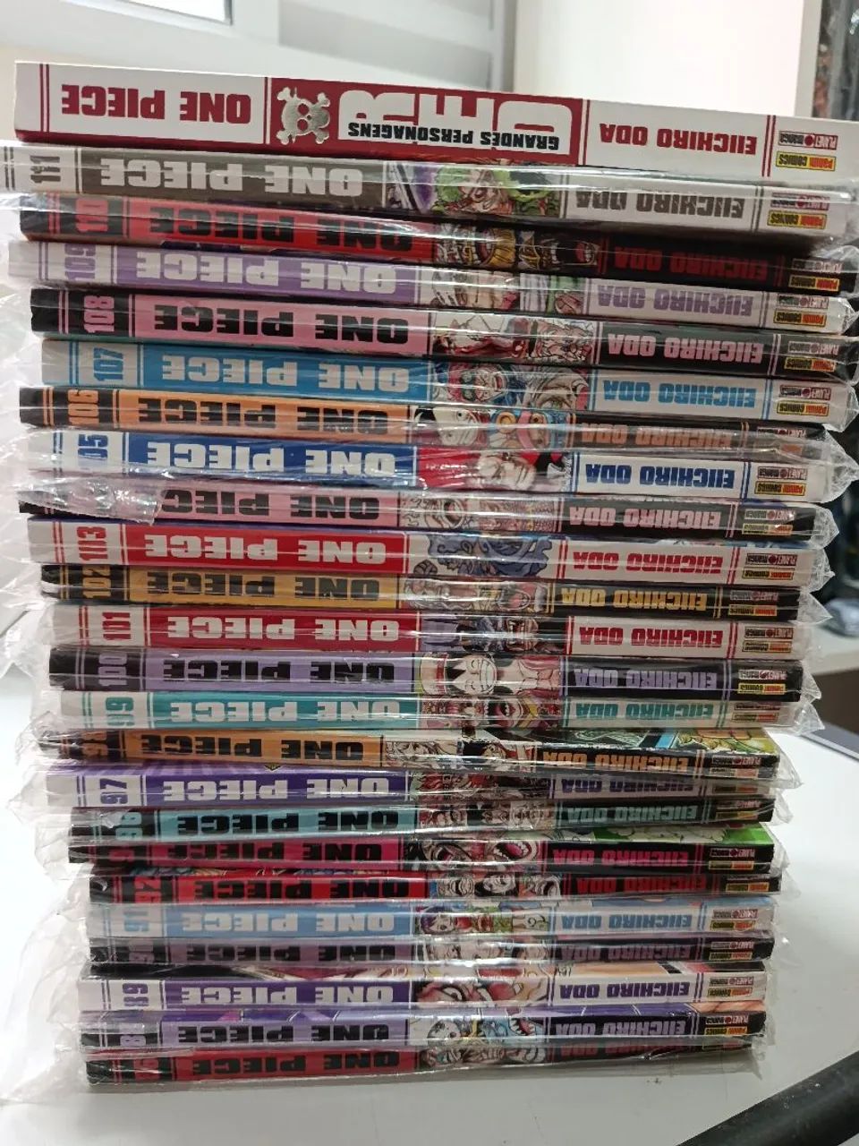 Coleção One Piece - Pacote com 72 edições, volumes variados