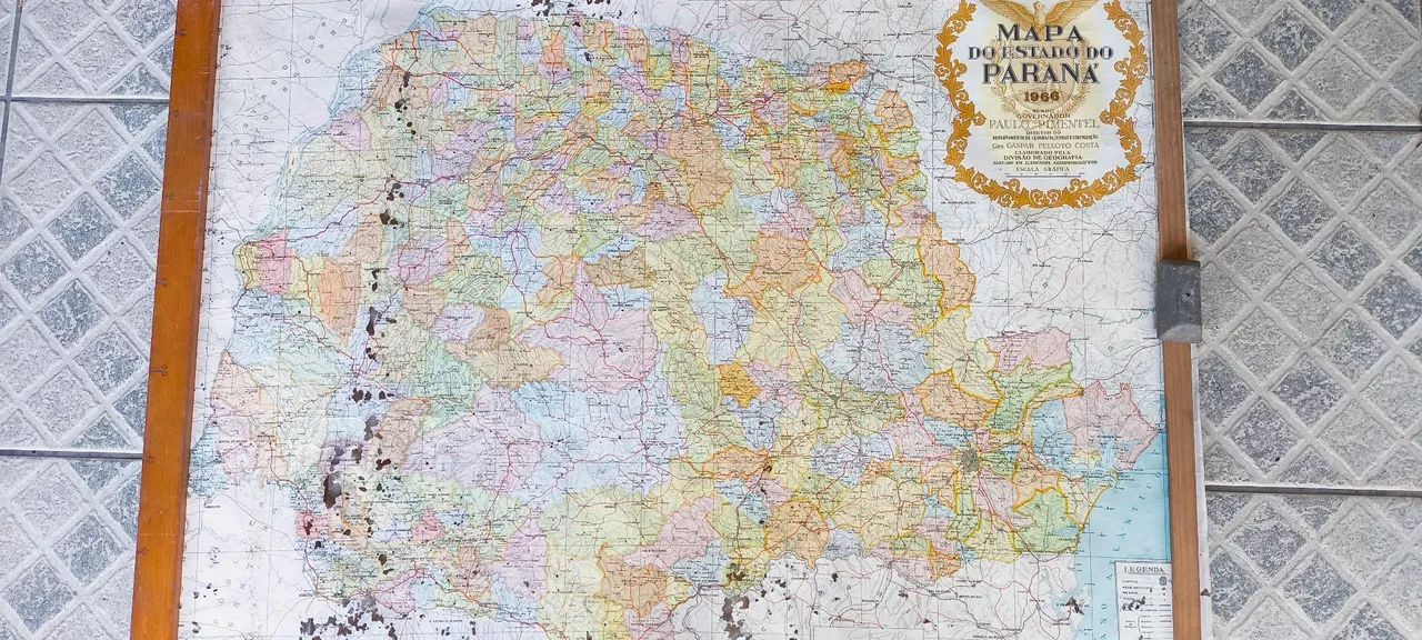 Mapas Antigos do Paraná 