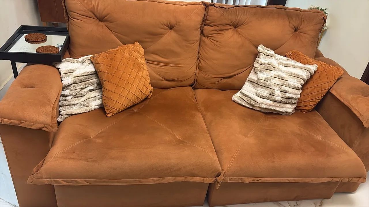 Vendo sofa retratil e reclinavel 