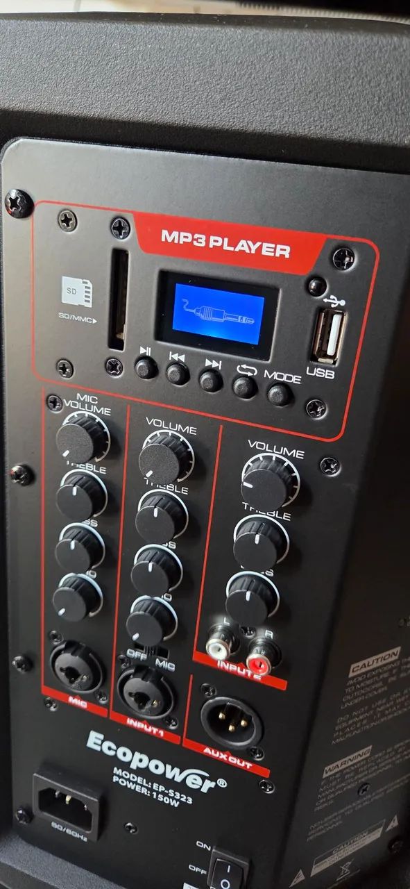 Caixa de Som Ecopower Ep s323 150 rms - Foto 3