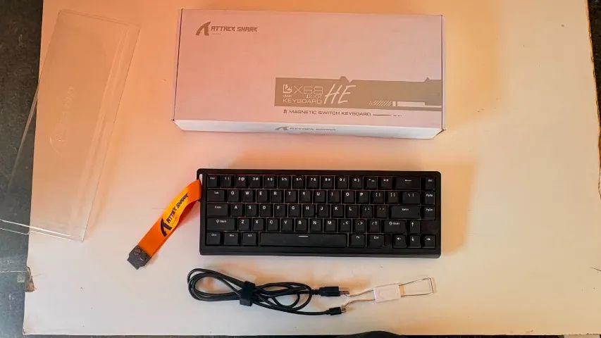 Teclado Magnetico Attack Shark X68 HE - Foto 2