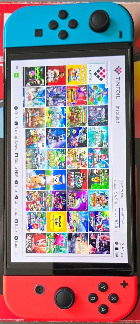 Nintendo Switch OLED -Desbloqueado SD 400GB - Foto 3