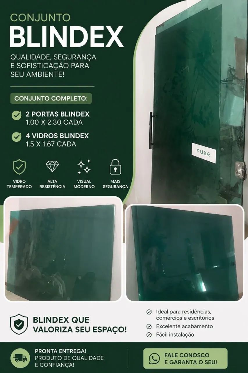Portas de vidro 
