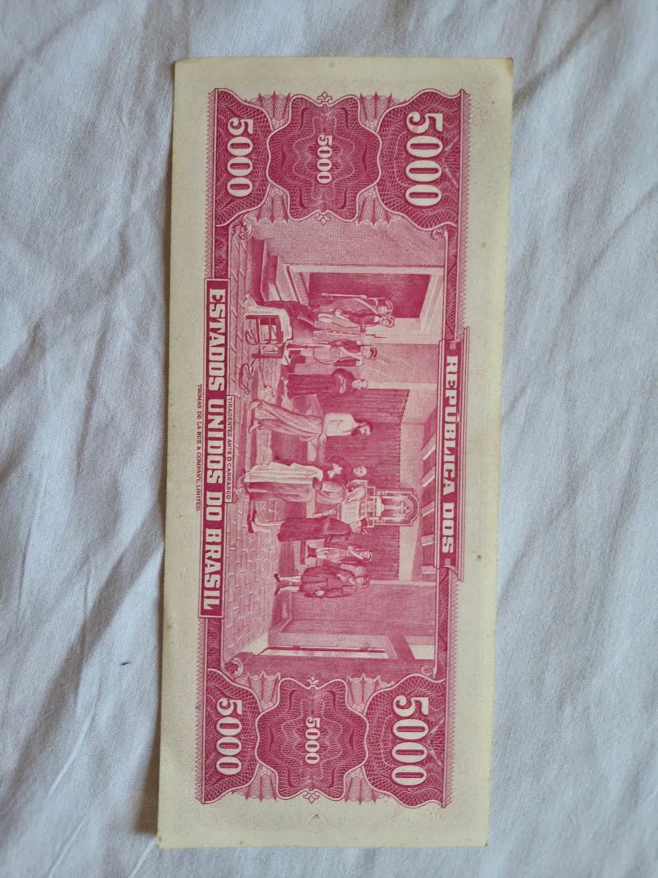 Cédulas - Santos Dummont e 5000