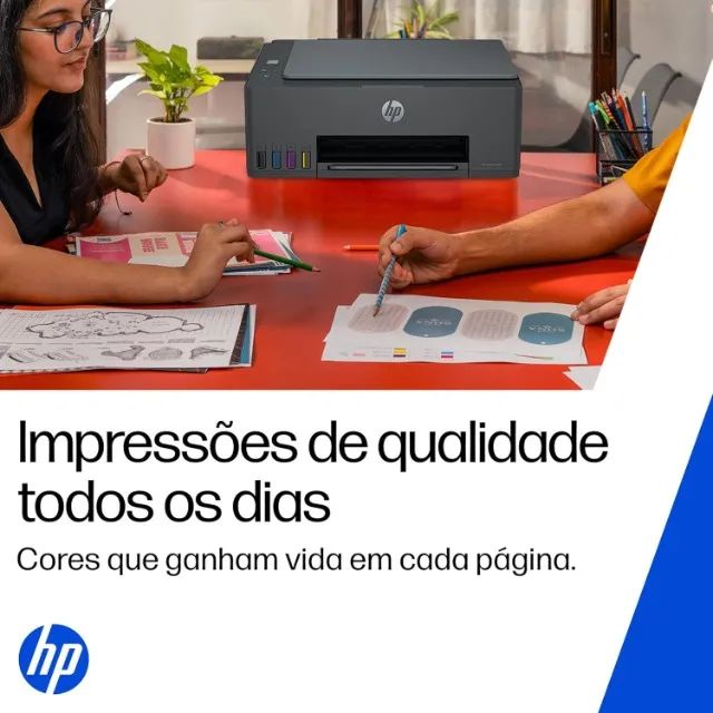 Impressora Multifuncional HP Smart Tank 589 Tanque de Tinta Colorida Wi-Fi 1 USB - Foto 4