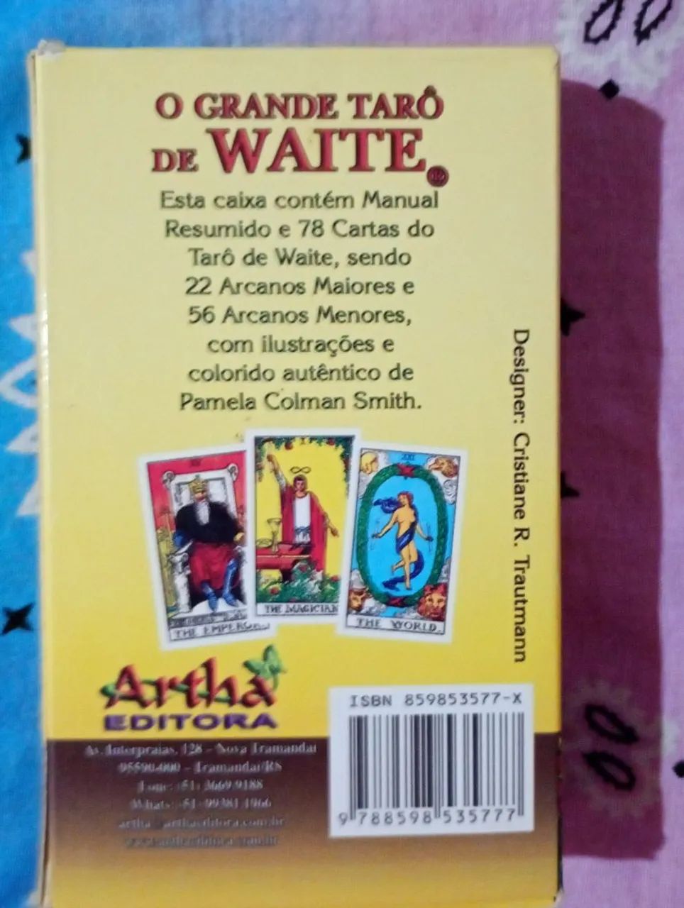 O Grande Tarot Rider Smith - Foto 2