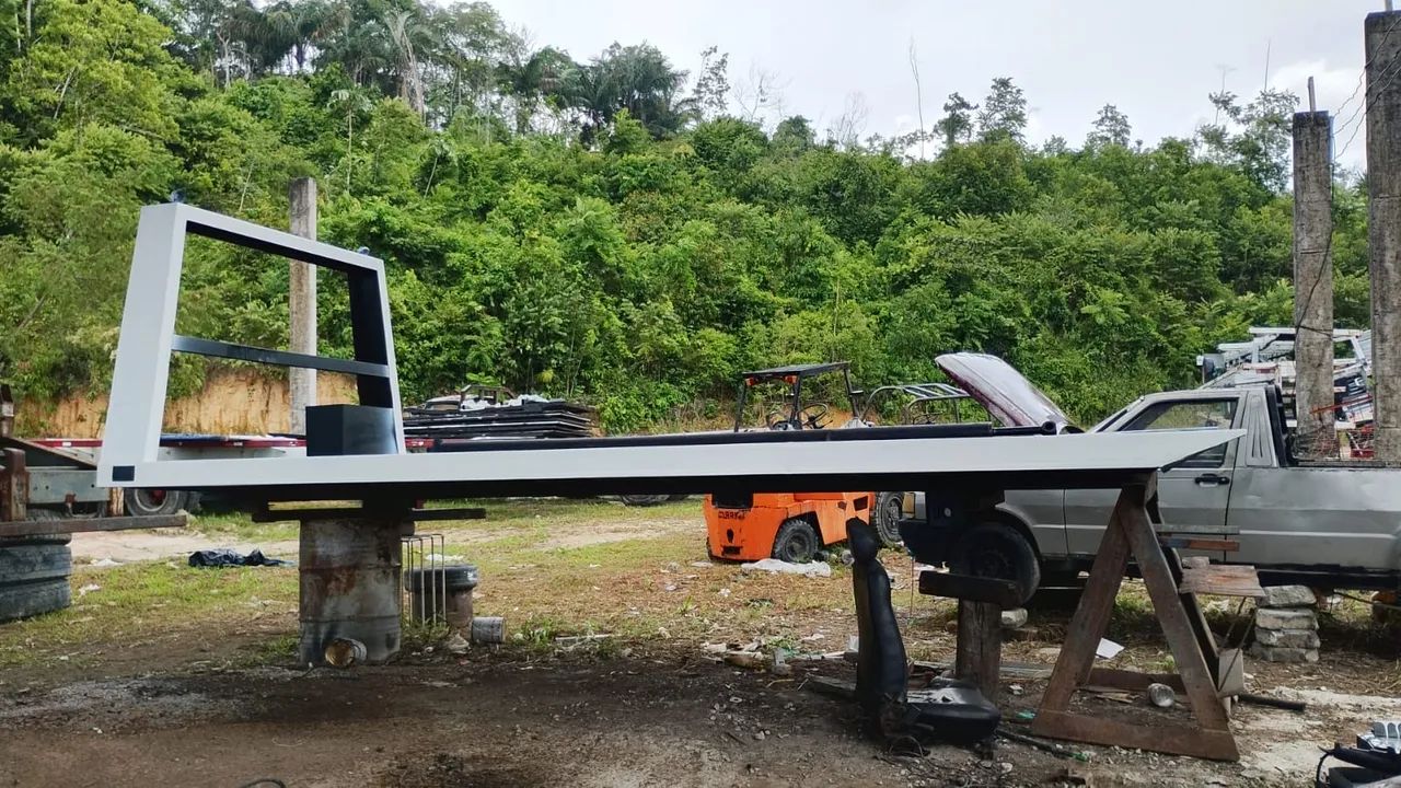 Plataforma hidráulica 6 metros - Reformada